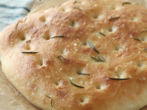 捏ねなくてOK!夜混ぜて、朝焼くフォカッチャ